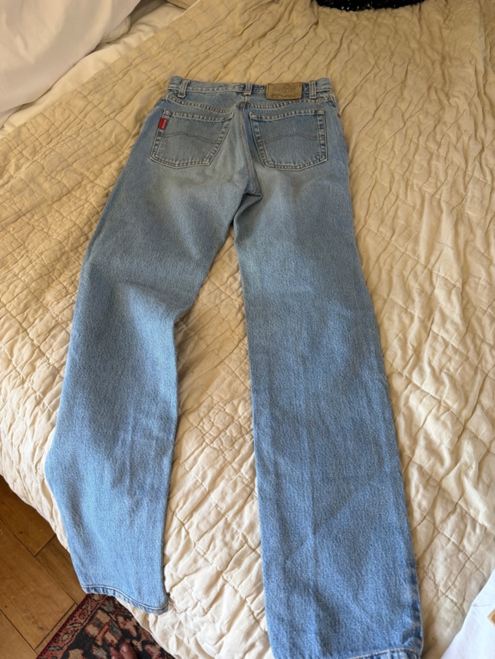 Big Star Women's Straight-Leg Jeans - Light Blue - Picture 3 of 12
